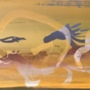 “criswellian horses” (<a href='/inquire.php?gallery=beach&file=IMG_0822.jpg&caption=criswellian horses'>Inquire about this piece</a>)<br />info: 12x30<br />price: $500