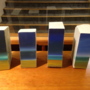 “BEACH BLOCK” (<a href='/inquire.php?gallery=beach&file=IMG_3370.jpg&caption=BEACH BLOCK'>Inquire about this piece</a>)<br />info: cut sandstone painted<br />price: $100 ea