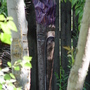 “b campbell”<br />info: painted found steel  72''