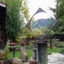 “circle in square”<br />info: steel  5'