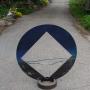 “circle square #3” (<a href='/inquire.php?gallery=sculpture&file=5_14_11_014.jpg&caption=circle square #3'>Inquire about this piece</a>)<br />info: 40 x40  frabricated forged painted steel<br />price: sold