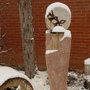“Guardian #4” (<a href='/inquire.php?gallery=sculpture&file=guaurdian_60_high.jpg&caption=Guardian #4'>Inquire about this piece</a>)<br />info: stone steel / 60''<br />price: $6000