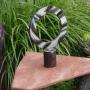 “zebra circle” (<a href='/inquire.php?gallery=sculpture&file=july13_11_015.jpg&caption=zebra circle'>Inquire about this piece</a>)<br />price: $750