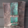 “7 planes” (<a href='/inquire.php?gallery=steel&file=6_20_06_029.jpg&caption=7 planes'>Inquire about this piece</a>)<br />info: painted forged  steel  10x18<br />price: sold